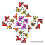 Flower Kolam 85
