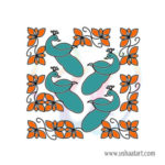 Peacock Kolam 11