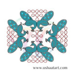 Peacock Kolam 13