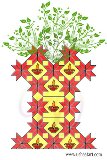 Thulasi Madam Kolam 1