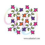 Flower Kolam 97
