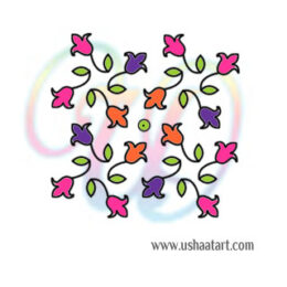 Flower Kolam 97