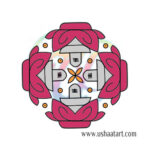 Shiva Lingam Kolam