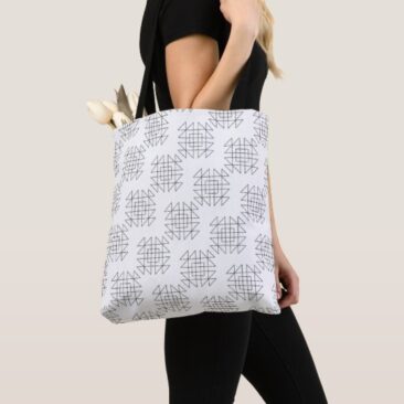 Triangle Design tote bag