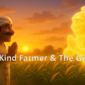 The Kind Farmer and the Genie