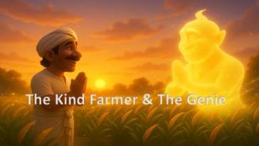 The Kind Farmer and the Genie
