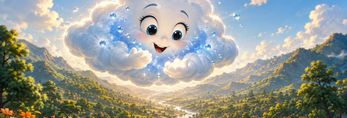 Mega the Little Cloud Who Learned to Wait