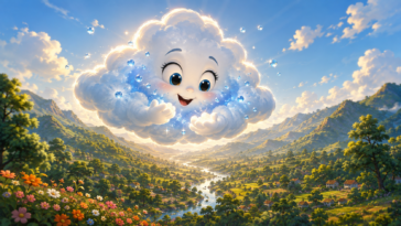 Mega the Little Cloud Who Learned to Wait