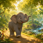 Gaja the Elephant and the River Crossing